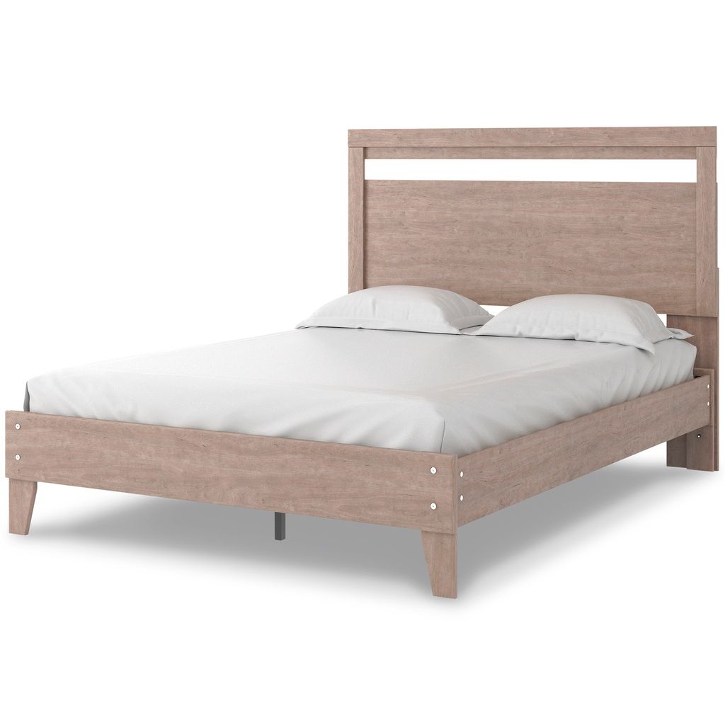 Flannia Gray Queen Panel Headboard Only EB2520157