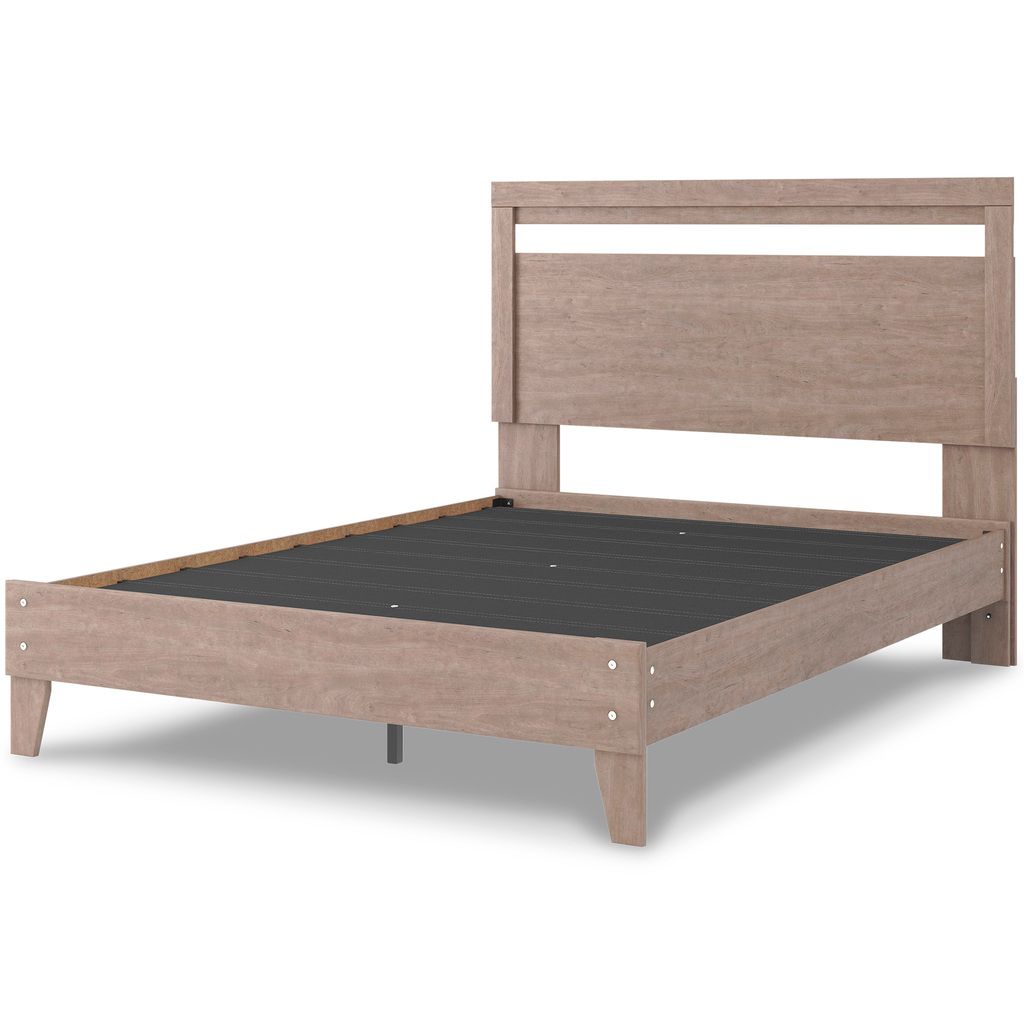 Flannia Gray Queen Panel Headboard Only EB2520157