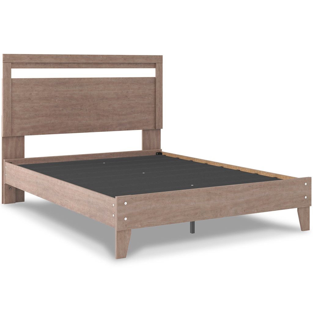 Flannia Gray Queen Panel Headboard Only EB2520157