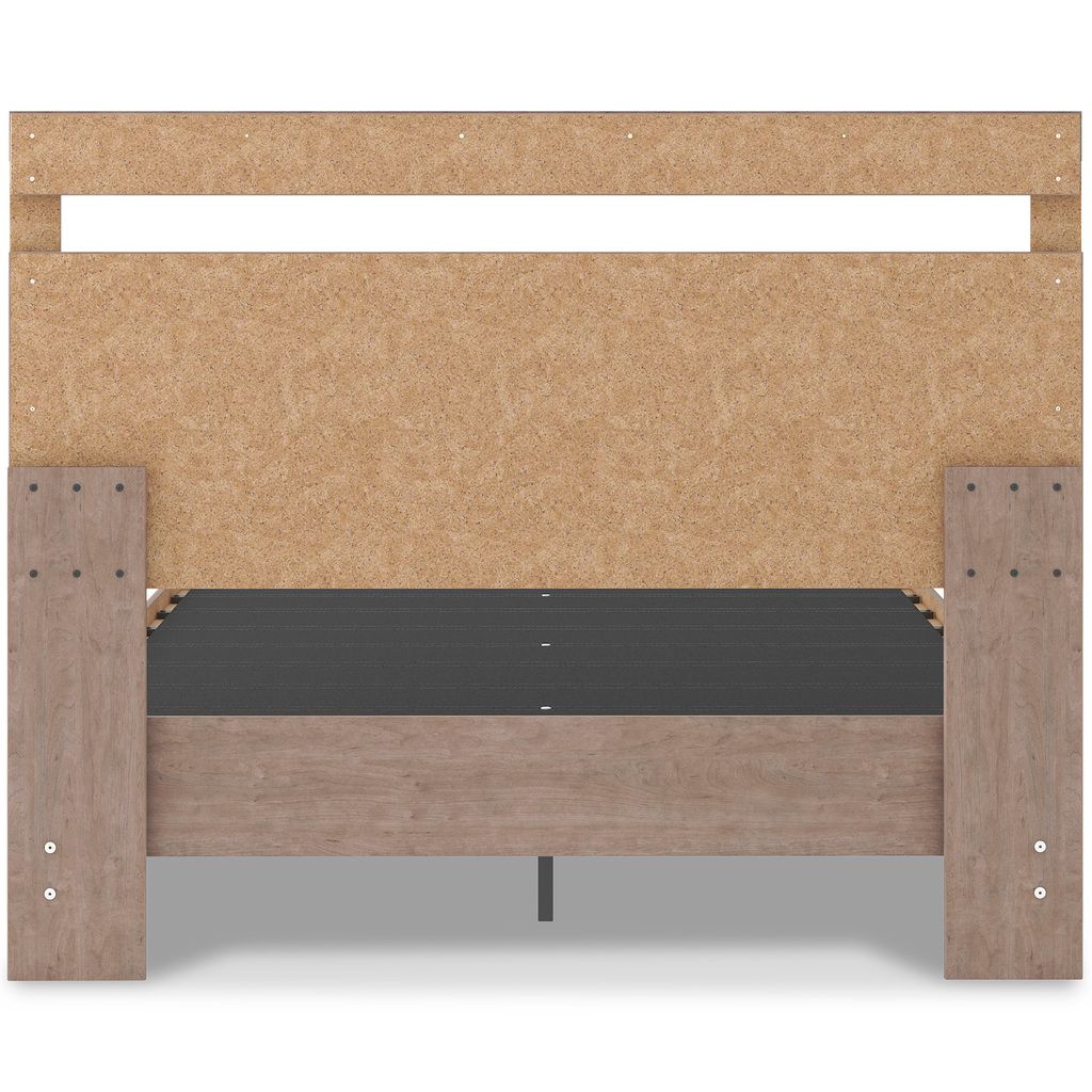 Flannia Gray Queen Panel Headboard Only EB2520157