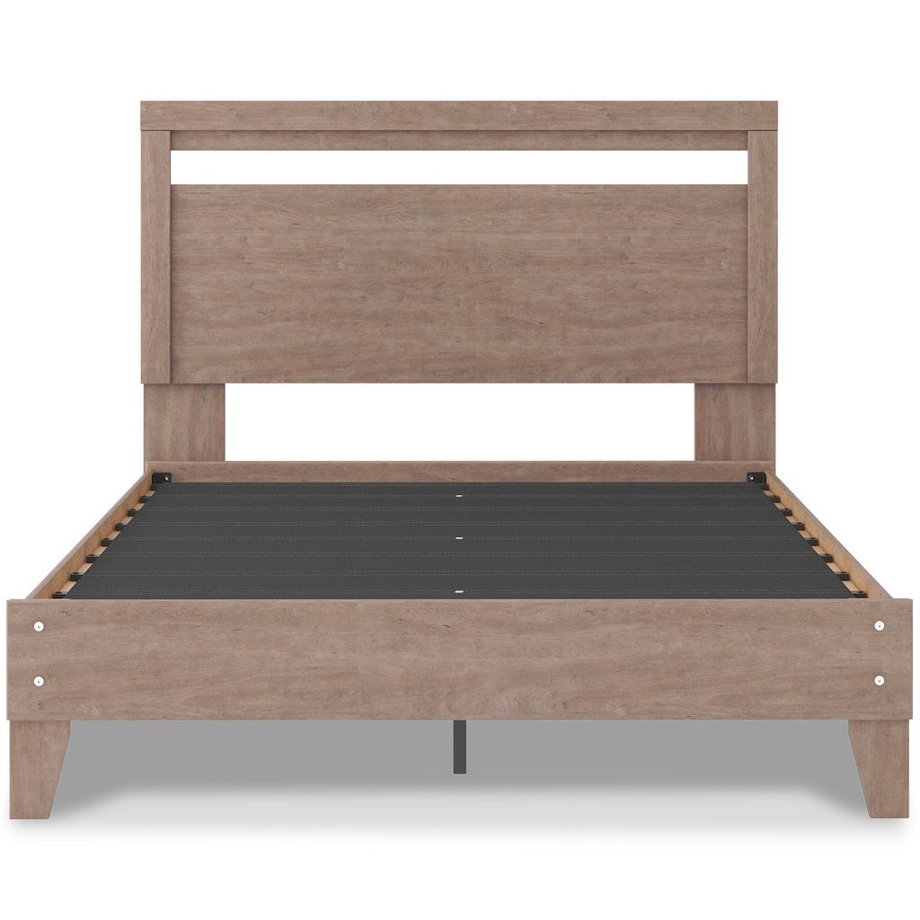 Flannia Gray Queen Panel Headboard Only EB2520157