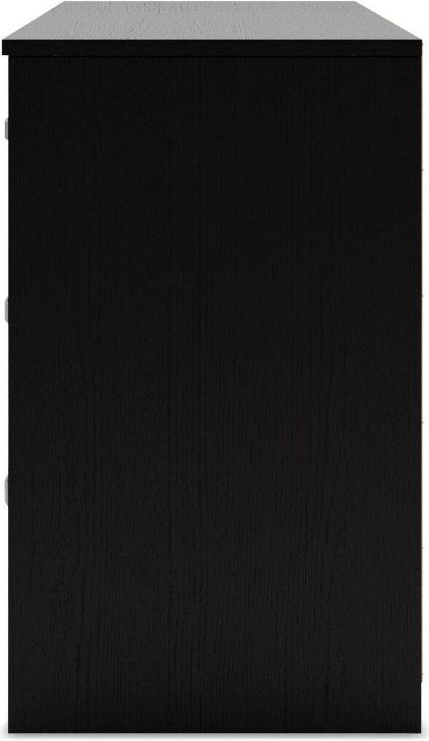 Finch Black Six Drawer Dresser EB3392231