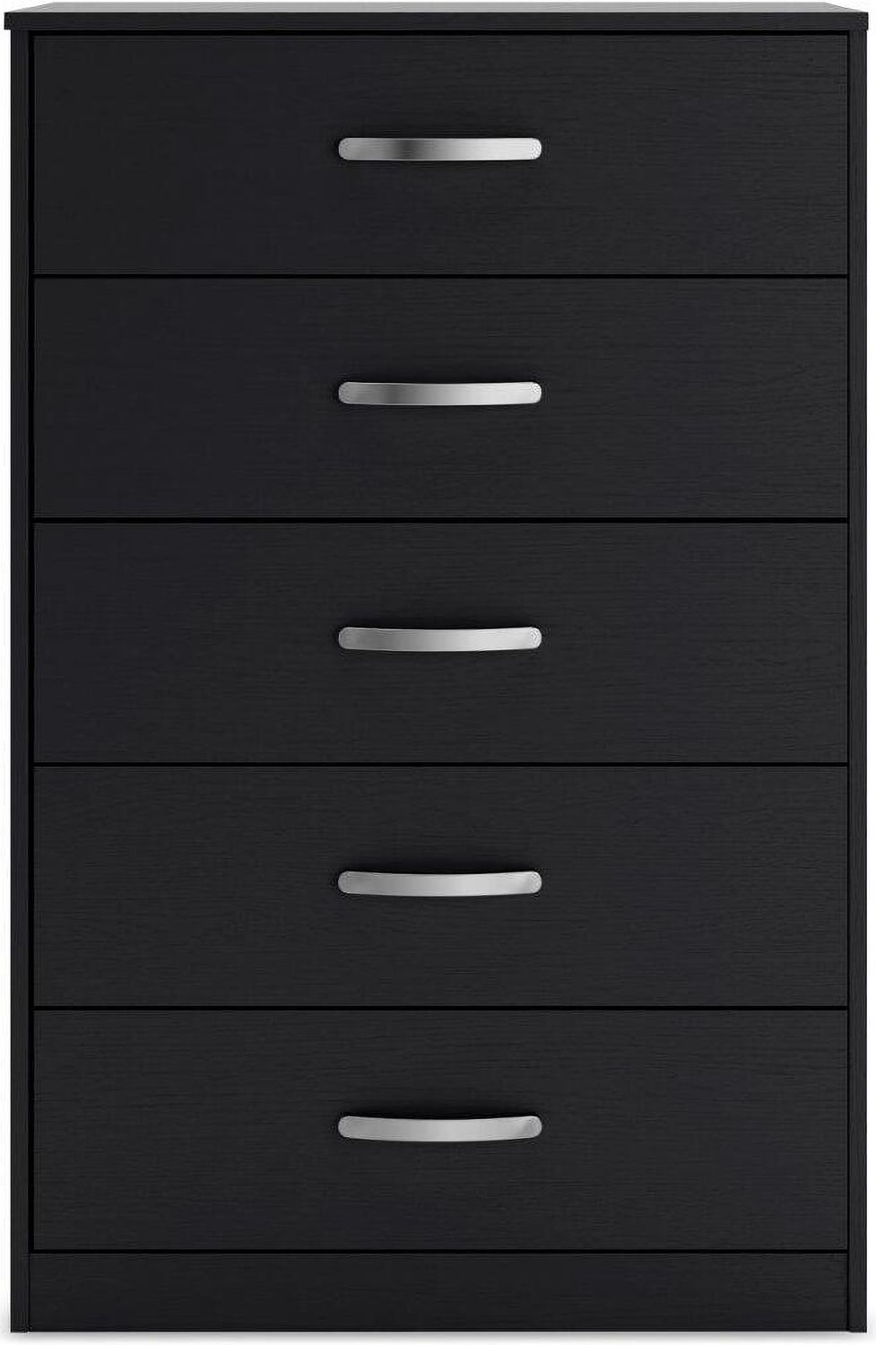 Finch Black Five Drawer Chest EB3392245