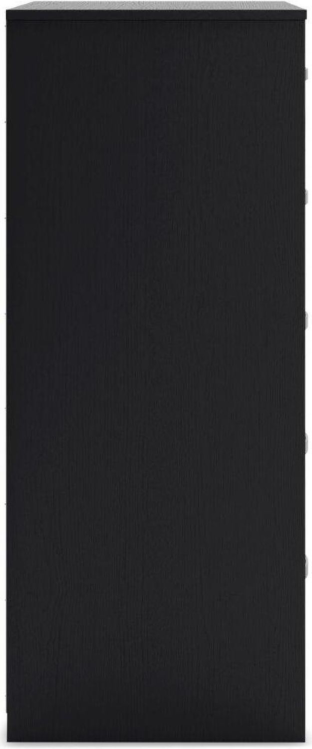 Finch Black Five Drawer Chest EB3392245
