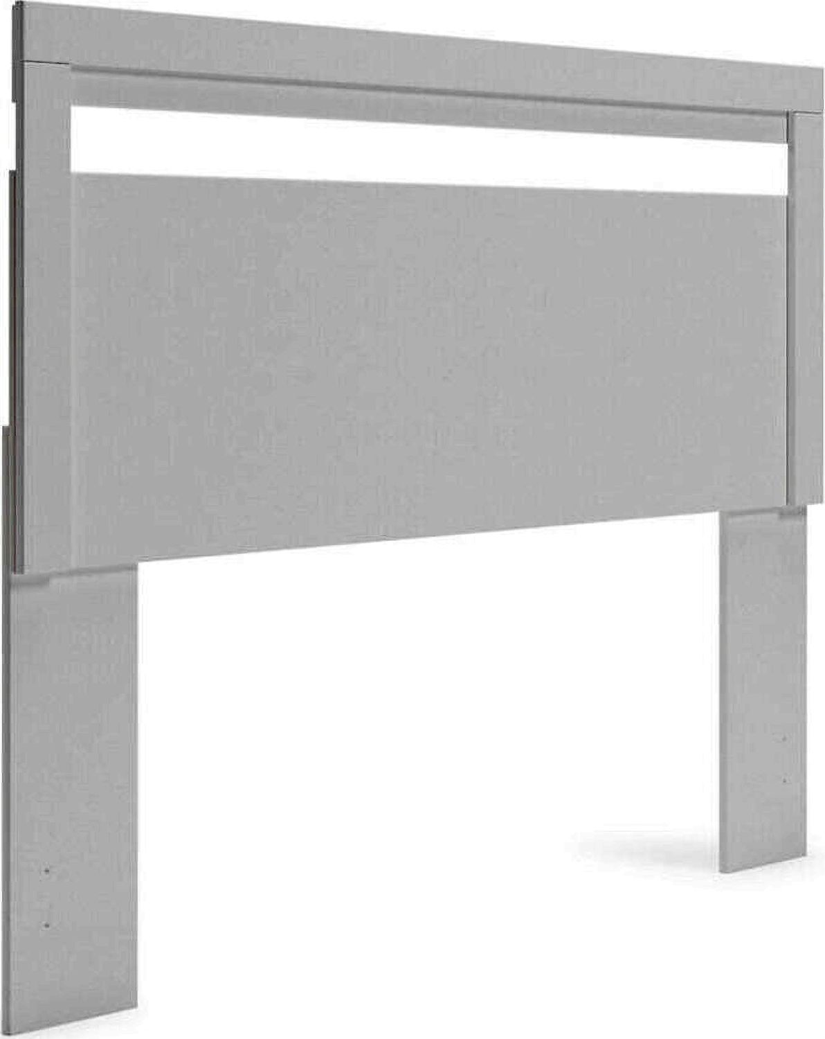 Flannia White Queen Panel Headboard Only EB3477157