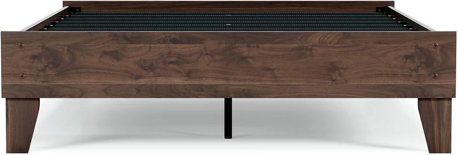 Calverson Mocha Full Platform Bed EB3660112