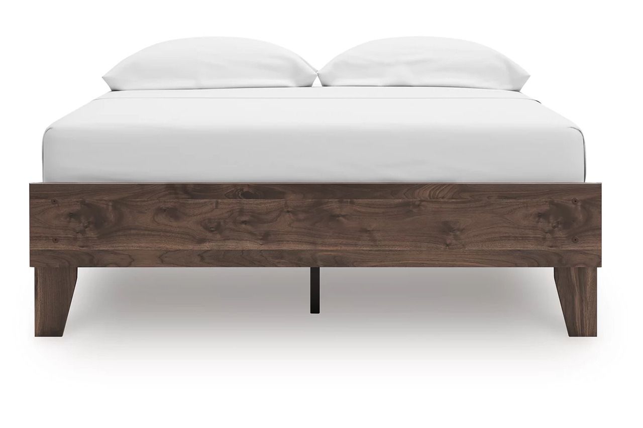 Calverson Mocha Full Platform Bed EB3660112