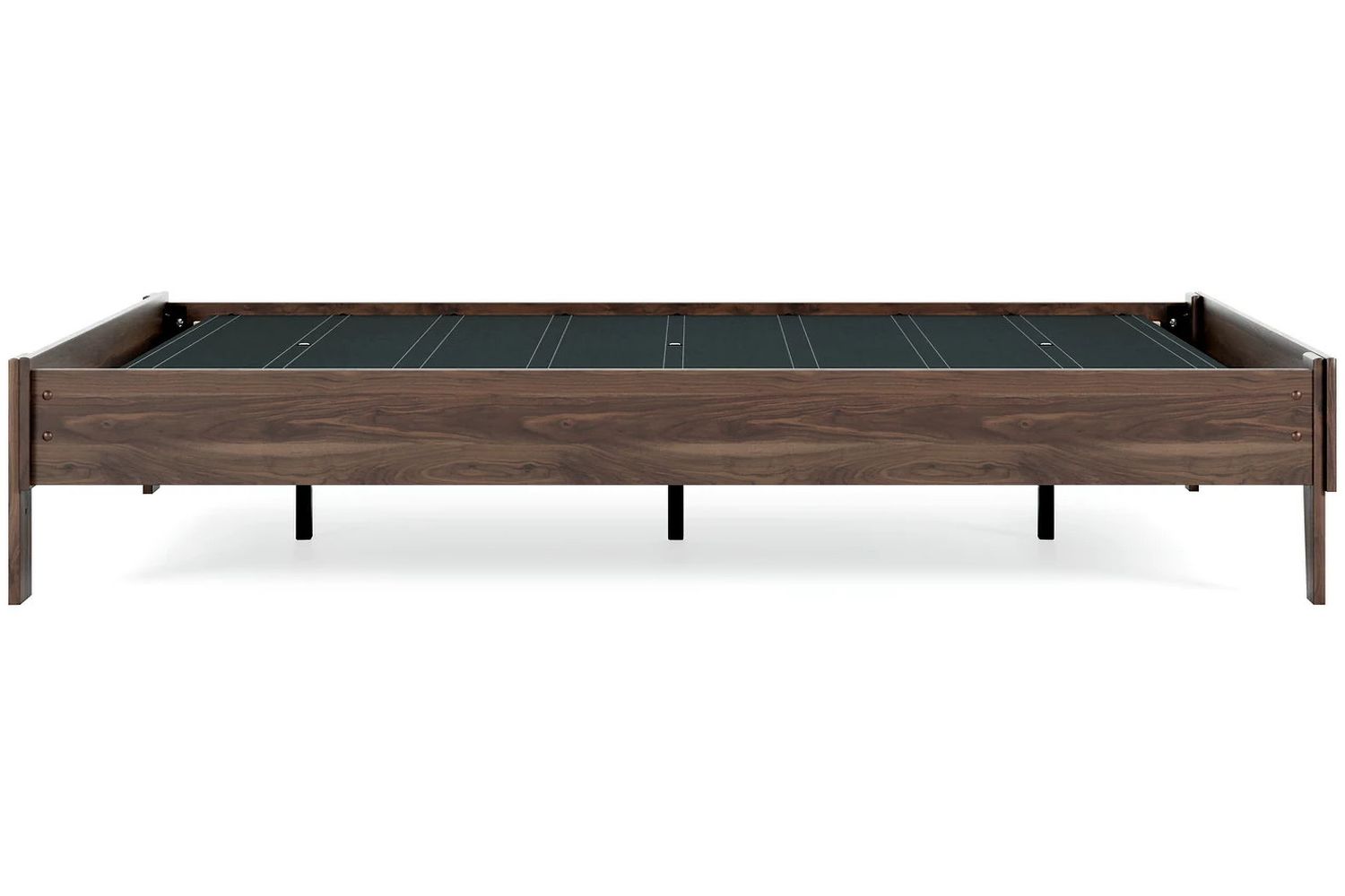 Calverson Mocha Queen Platform Bed without Headboard EB3660113