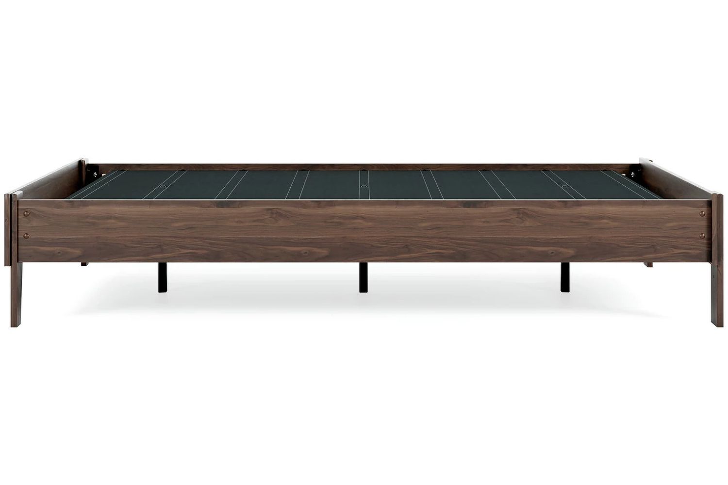 Calverson Mocha Queen Platform Bed without Headboard EB3660113