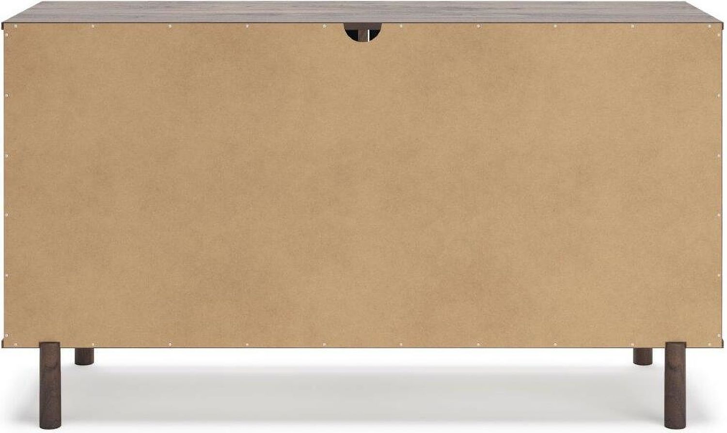 Calverson Mocha Six Drawer Dresser EB3660231