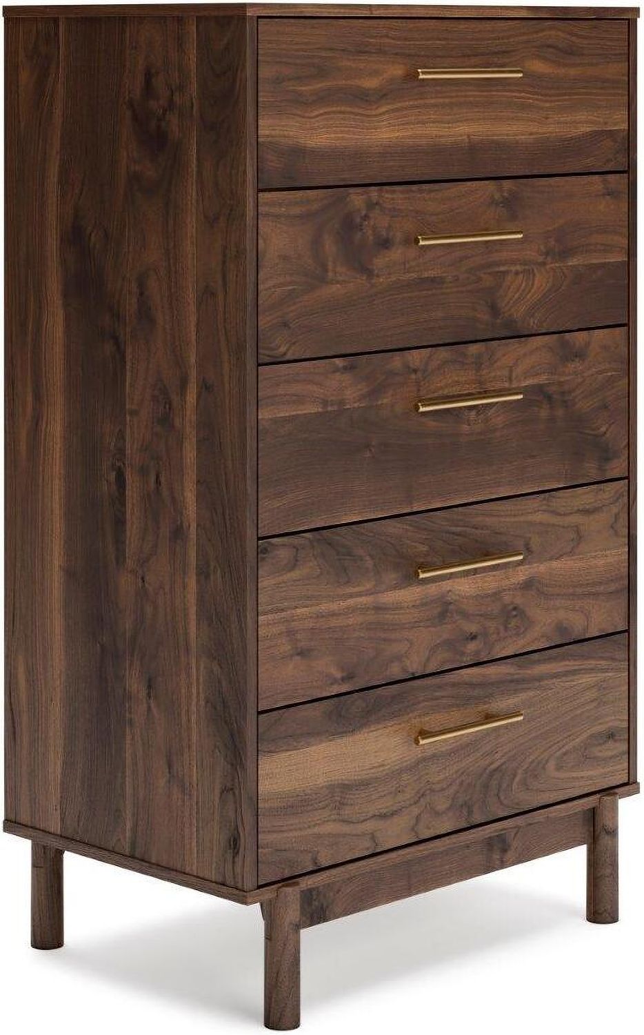Calverson Mocha Five Drawer Chest EB3660245