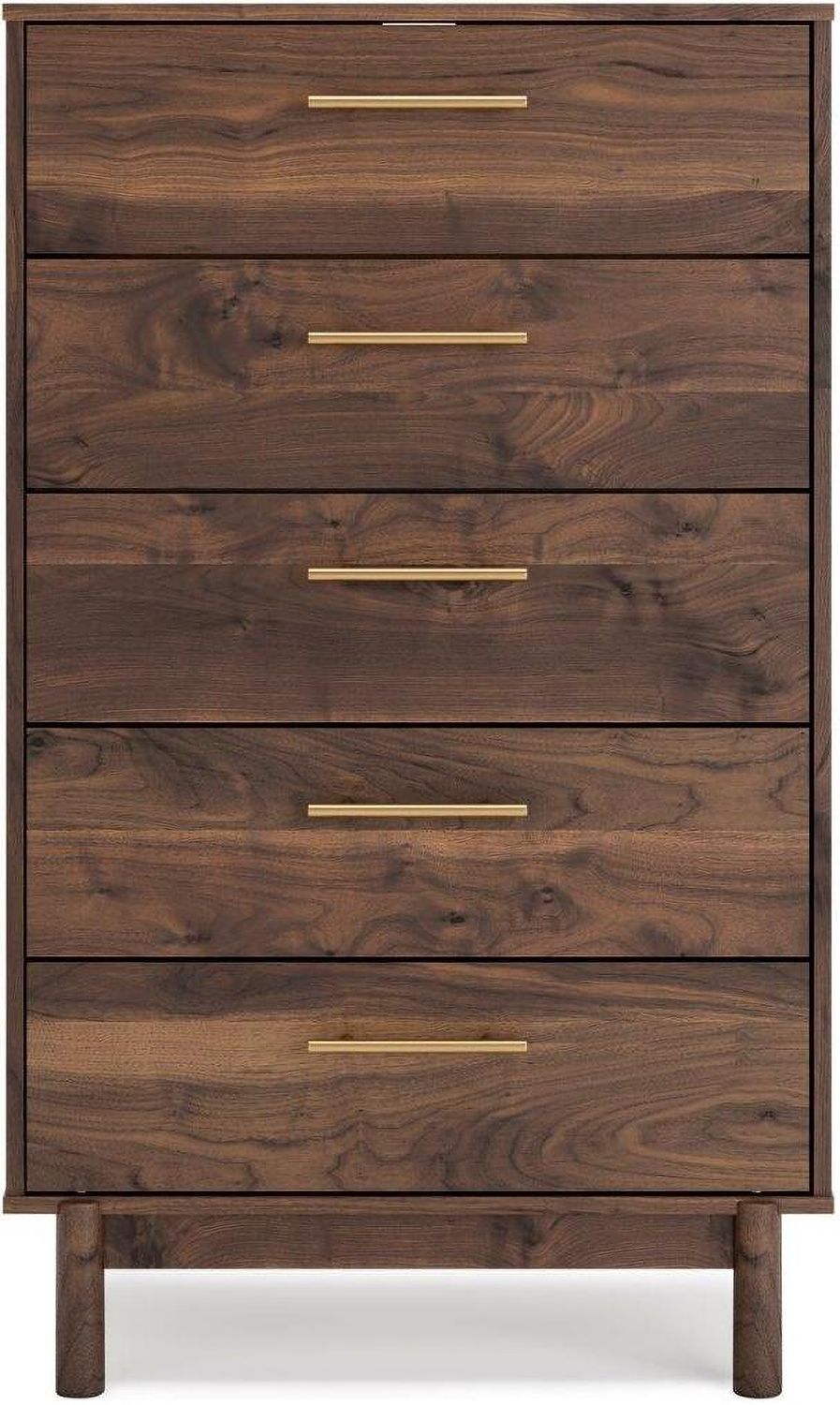 Calverson Mocha Five Drawer Chest EB3660245