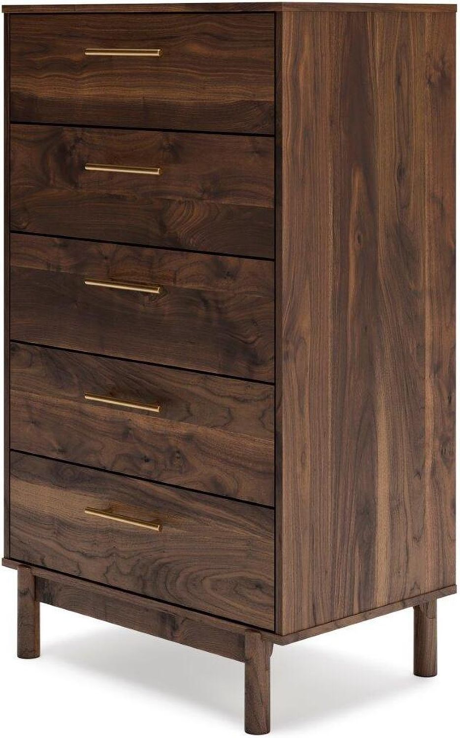 Calverson Mocha Five Drawer Chest EB3660245