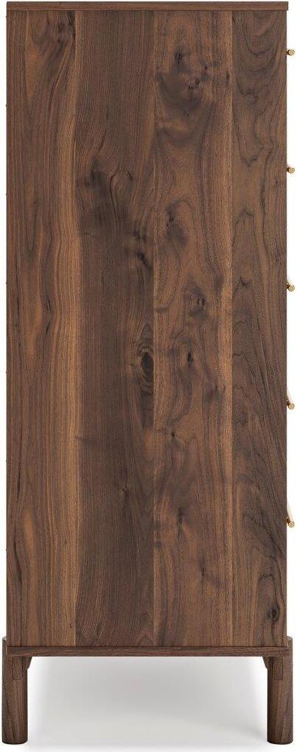 Calverson Mocha Five Drawer Chest EB3660245