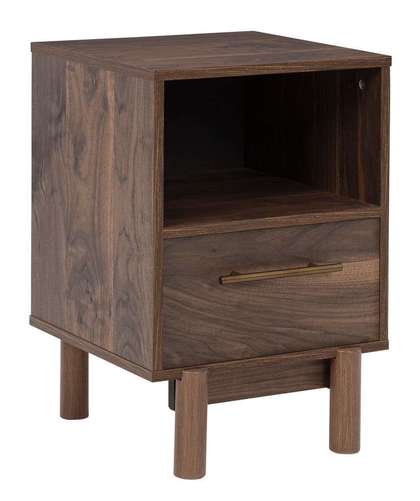 Calverson Mocha Nightstand EB3660291