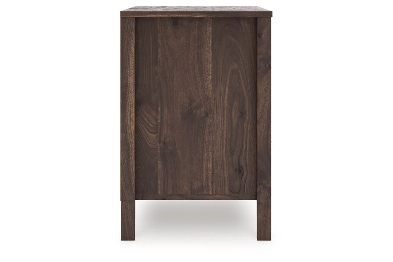 Calverson Two Drawer NightStand In Mocha EB3660292
