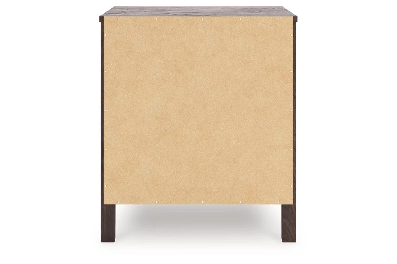Calverson Two Drawer NightStand In Mocha EB3660292