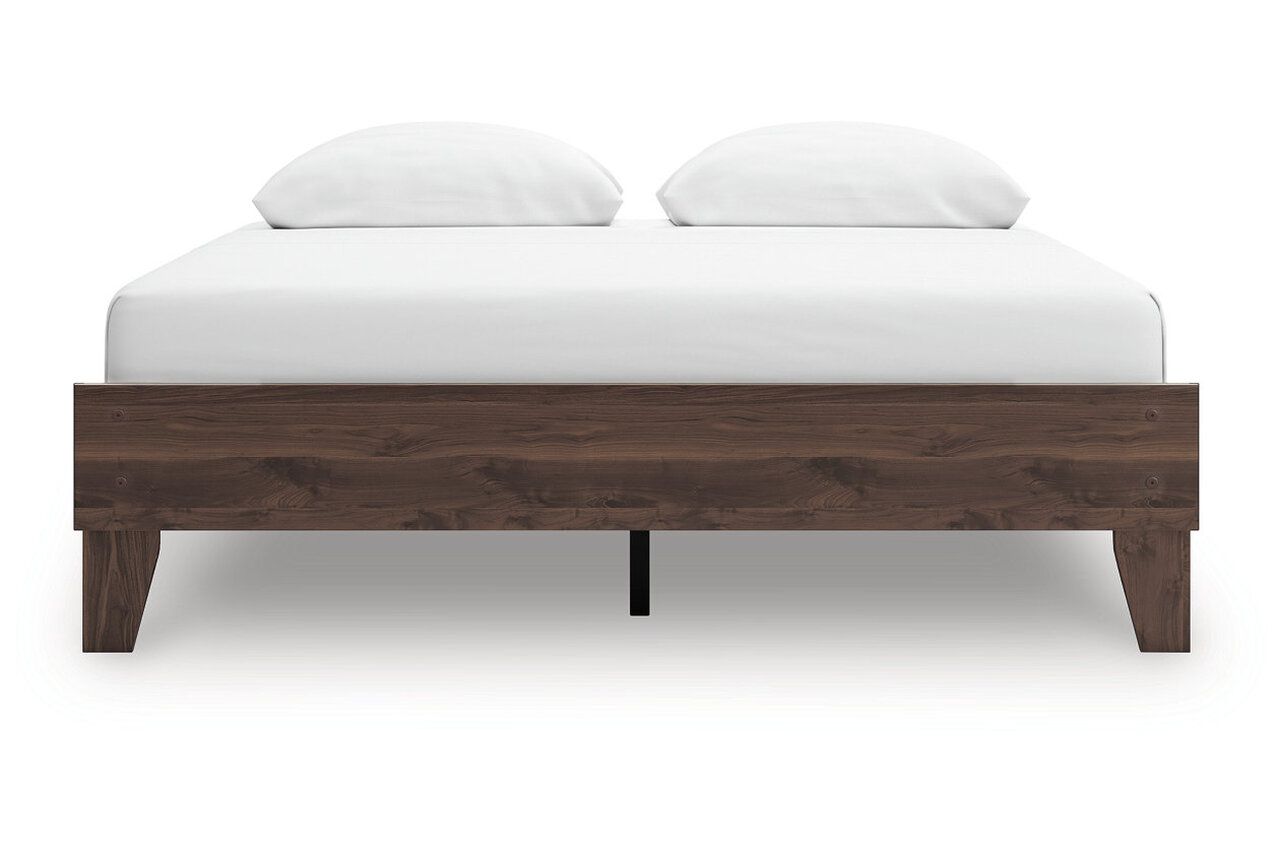 Calverson Mocha Queen Platform Bed EB3660B1