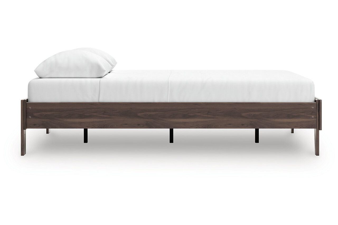 Calverson Mocha Queen Platform Bed EB3660B1