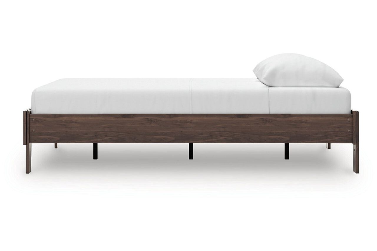 Calverson Mocha Queen Platform Bed EB3660B1