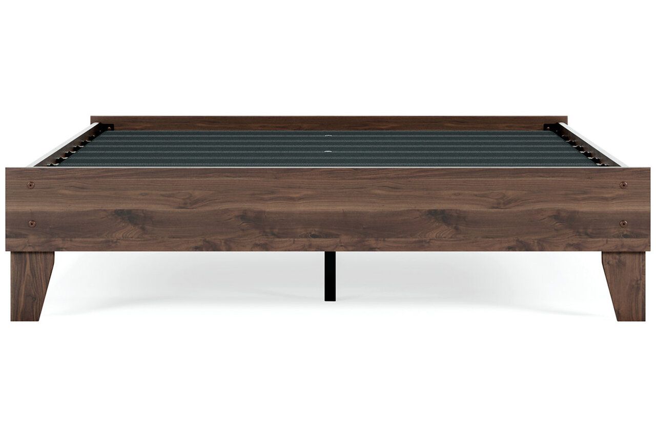 Calverson Mocha Queen Platform Bed EB3660B1