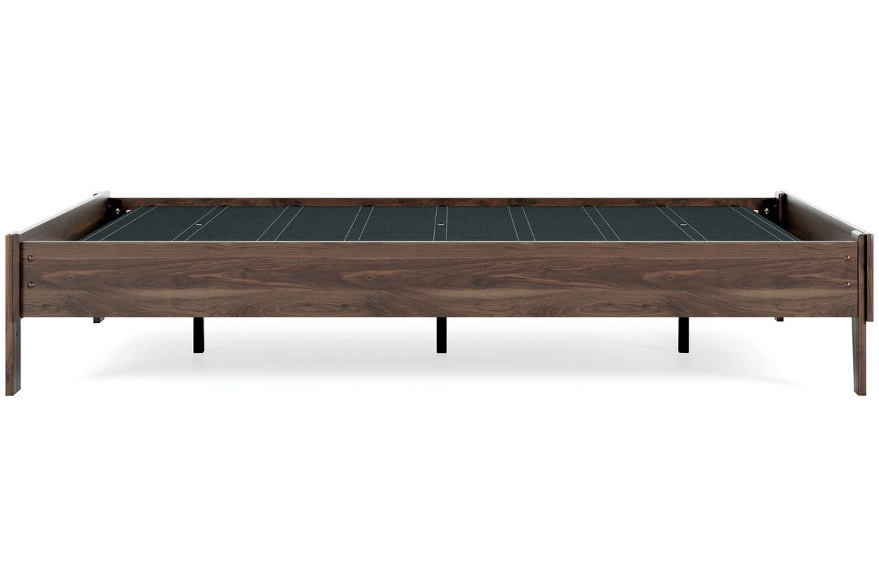 Calverson Mocha Queen Platform Bed EB3660B1