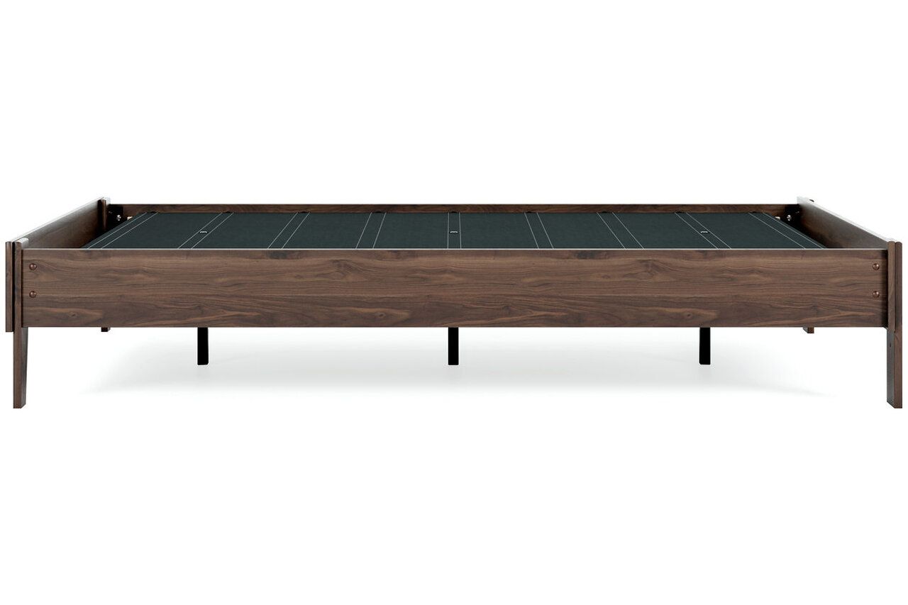 Calverson Mocha Queen Platform Bed EB3660B1