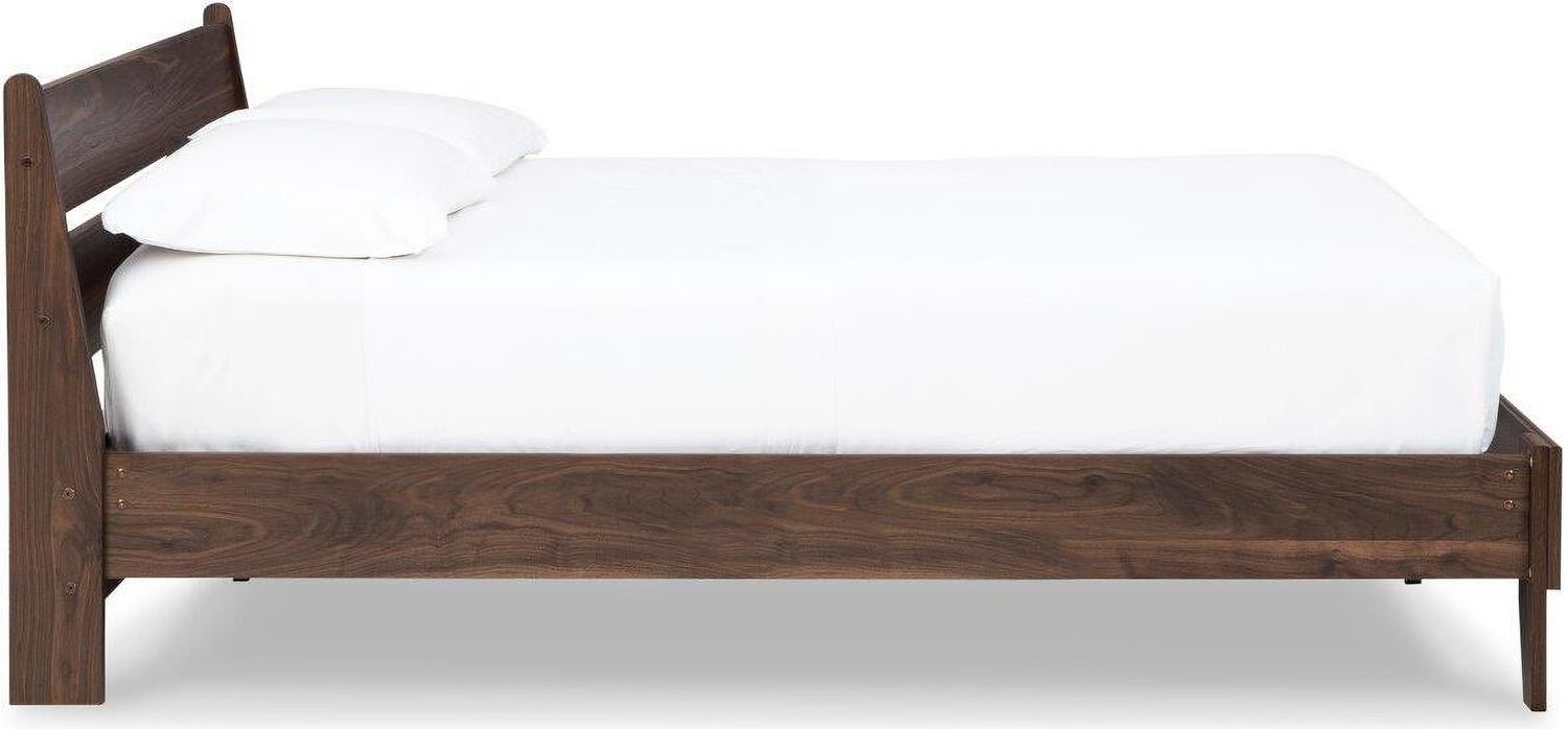 Calverson Mocha Full Platform Bed EB3660B2
