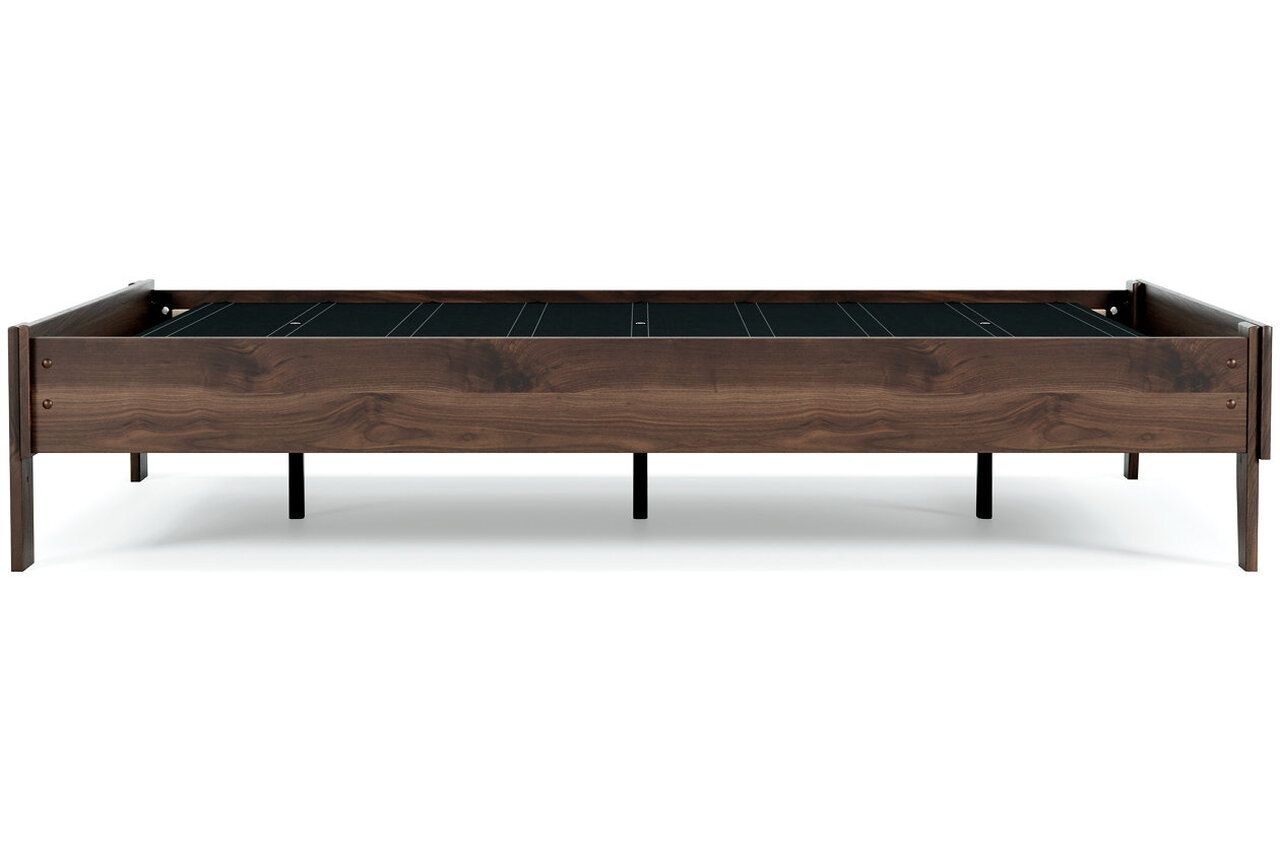 Calverson Mocha Full Platform Bed EB3660B2