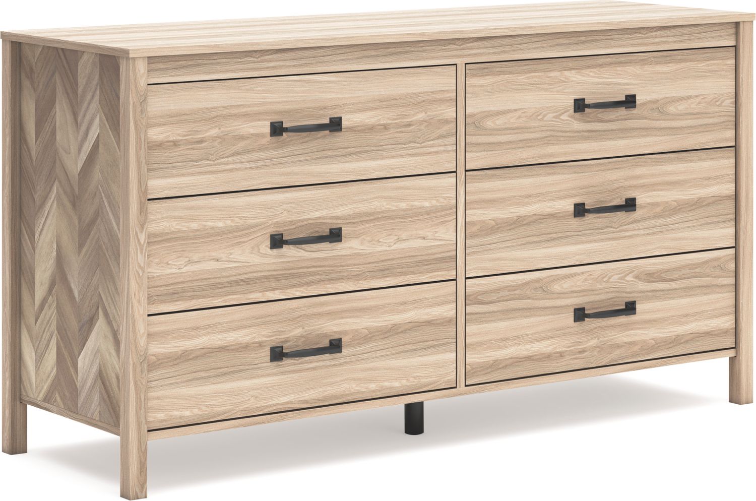 Battelle Tan Six Drawer Dresser EB3929231