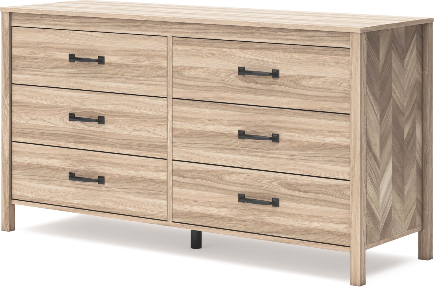Battelle Tan Six Drawer Dresser EB3929231