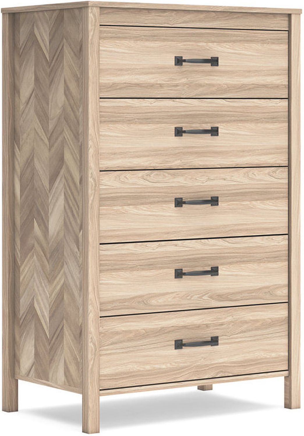Battelle Tan Five Drawer Chest EB3929245