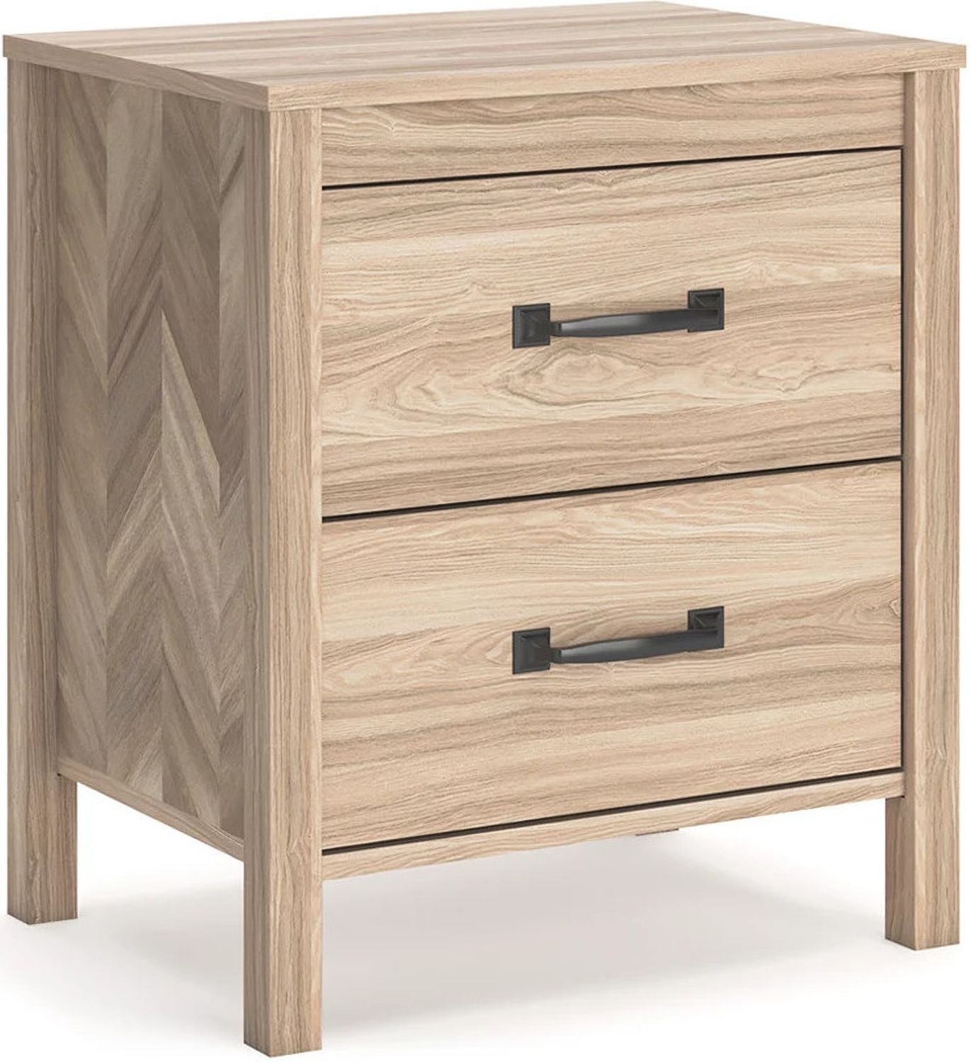 Battelle Tan Two Drawer Night Stand EB3929292