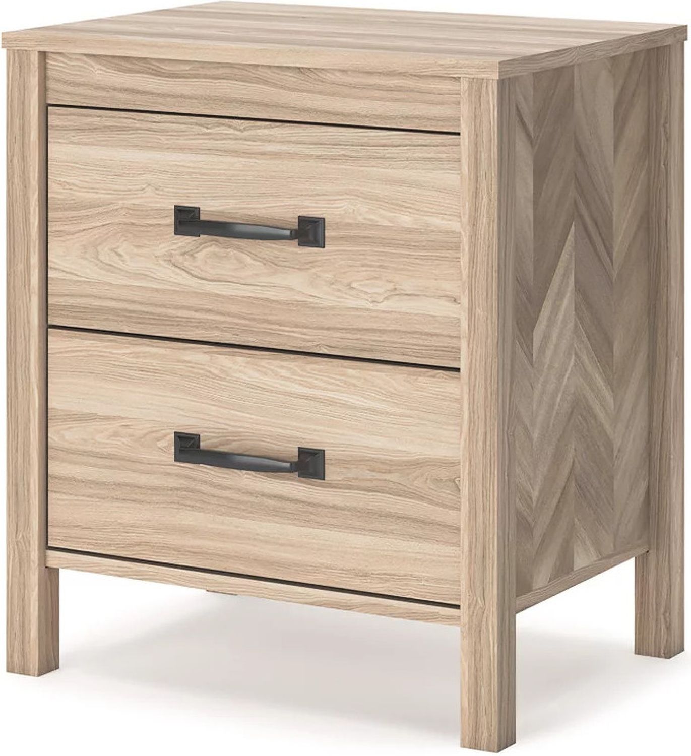 Battelle Tan Two Drawer Night Stand EB3929292