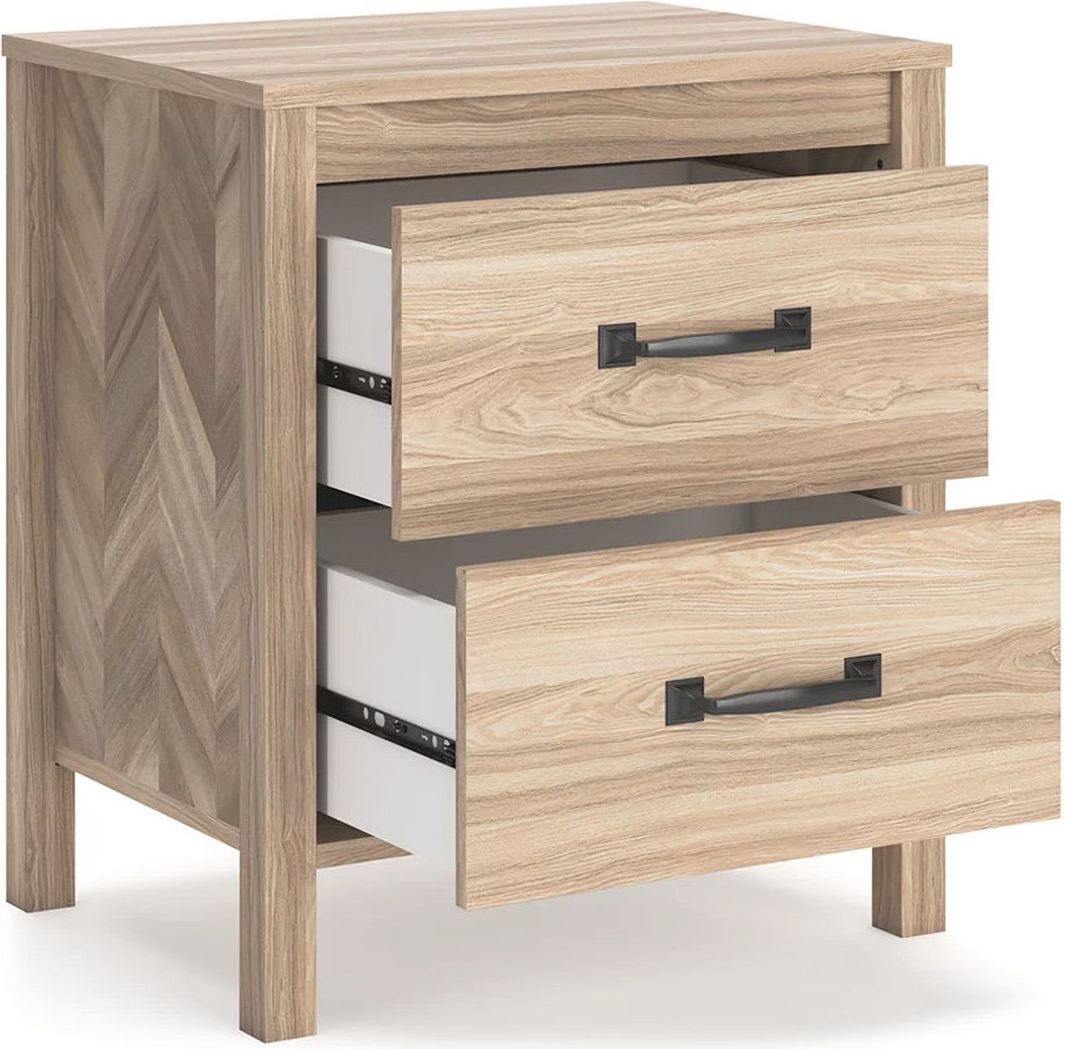 Battelle Tan Two Drawer Night Stand EB3929292