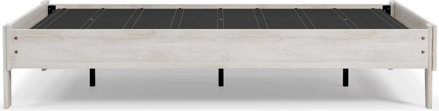 Shawburn Whitewash Full Platform Bed EB4121112
