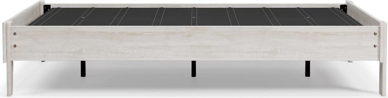 Shawburn Whitewash Full Platform Bed EB4121112