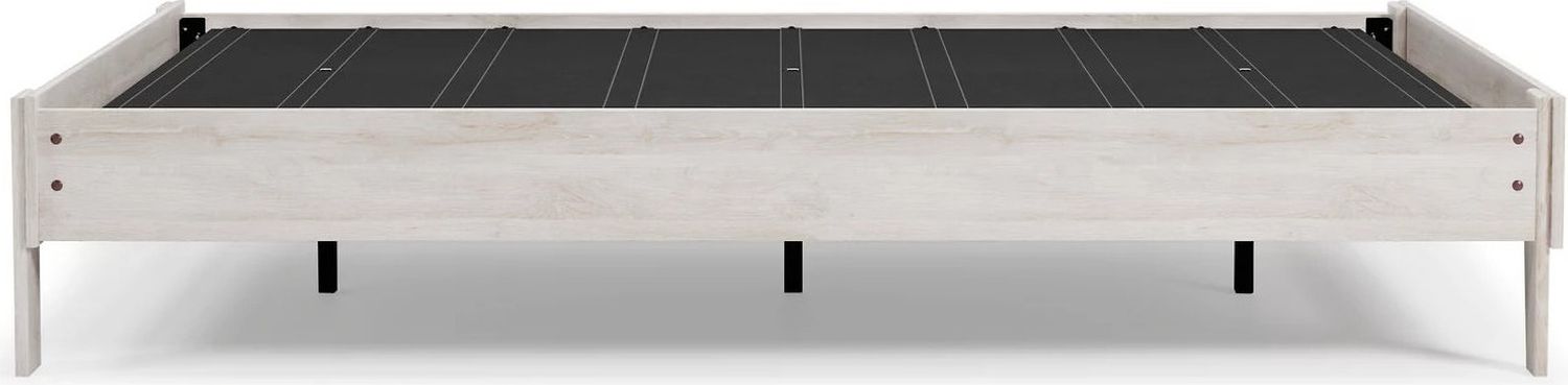 Shawburn Whitewash Queen Platform Bed EB4121113