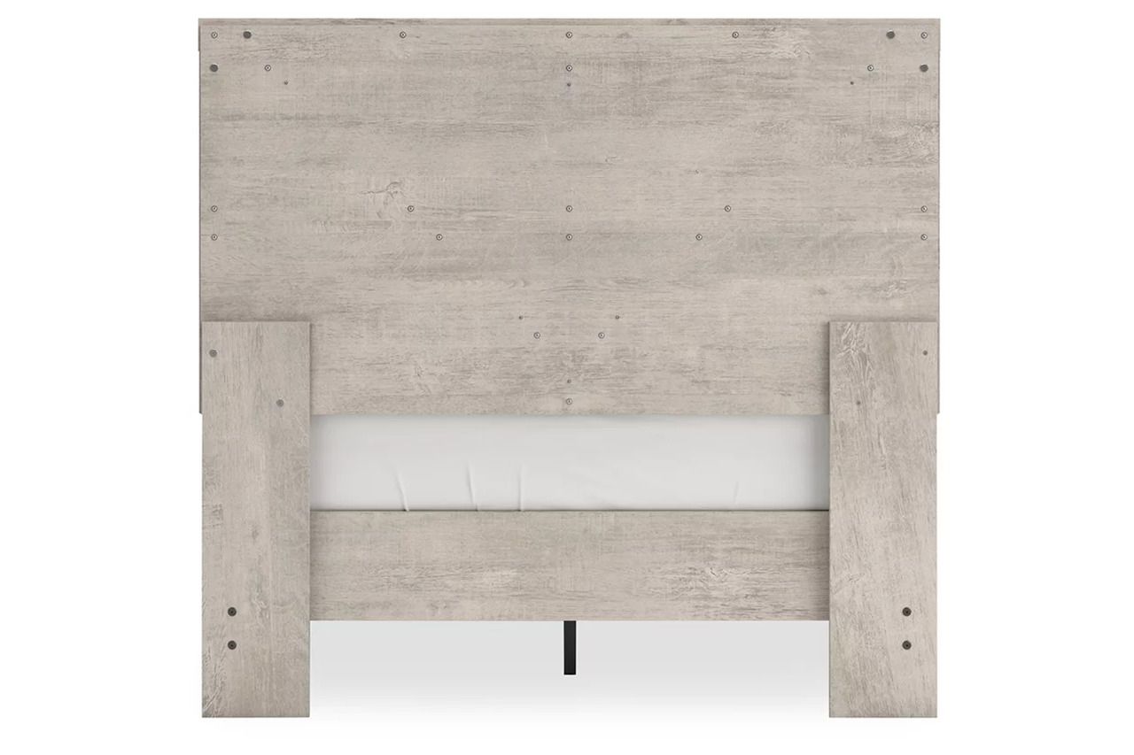 Shawburn Full Platform Bed with Headboard In Gray EB4123B1