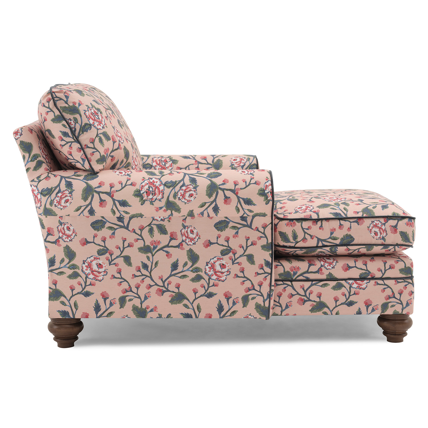 Kress - Contrast-corded Chaise Lounge With Southern-inspired Style - EB9110DWSC EB9110DWSC