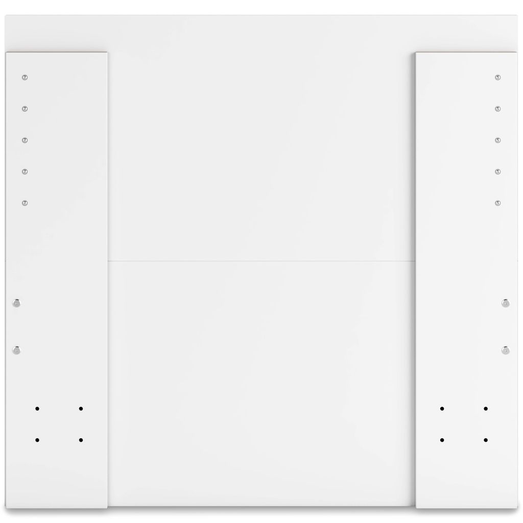 Onita Twin Panel Headboard In White EB9630253