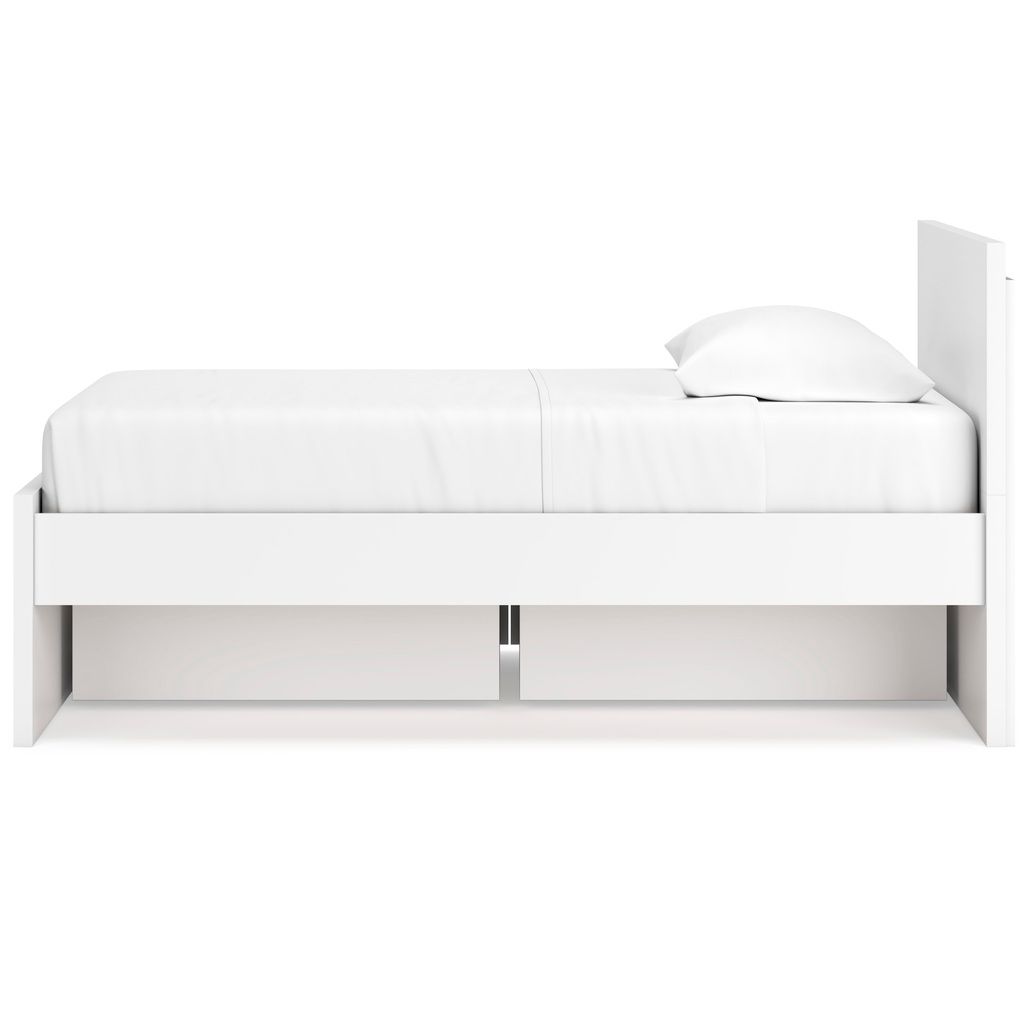 Onita Twin Panel Headboard In White EB9630253