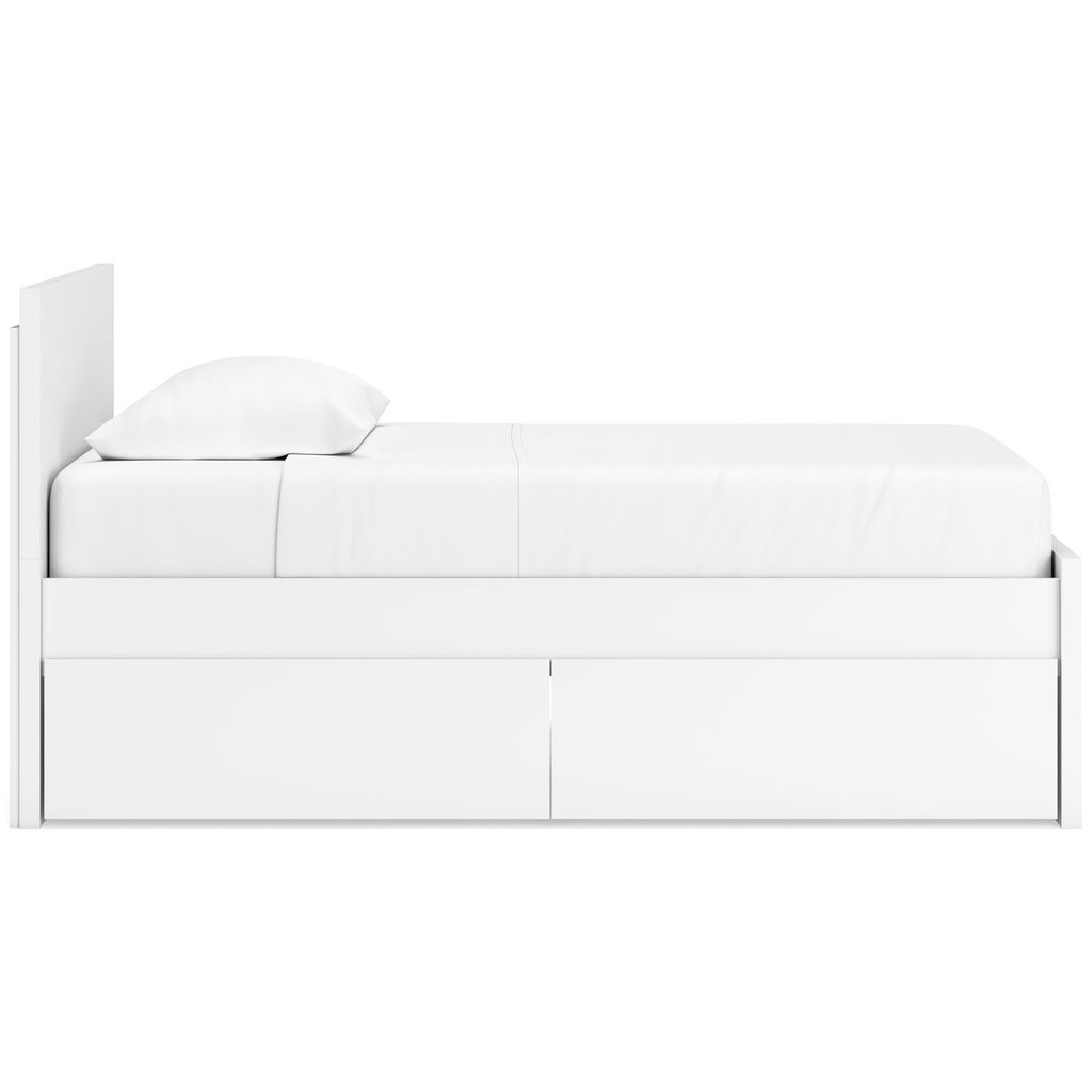 Onita Twin Panel Headboard In White EB9630253