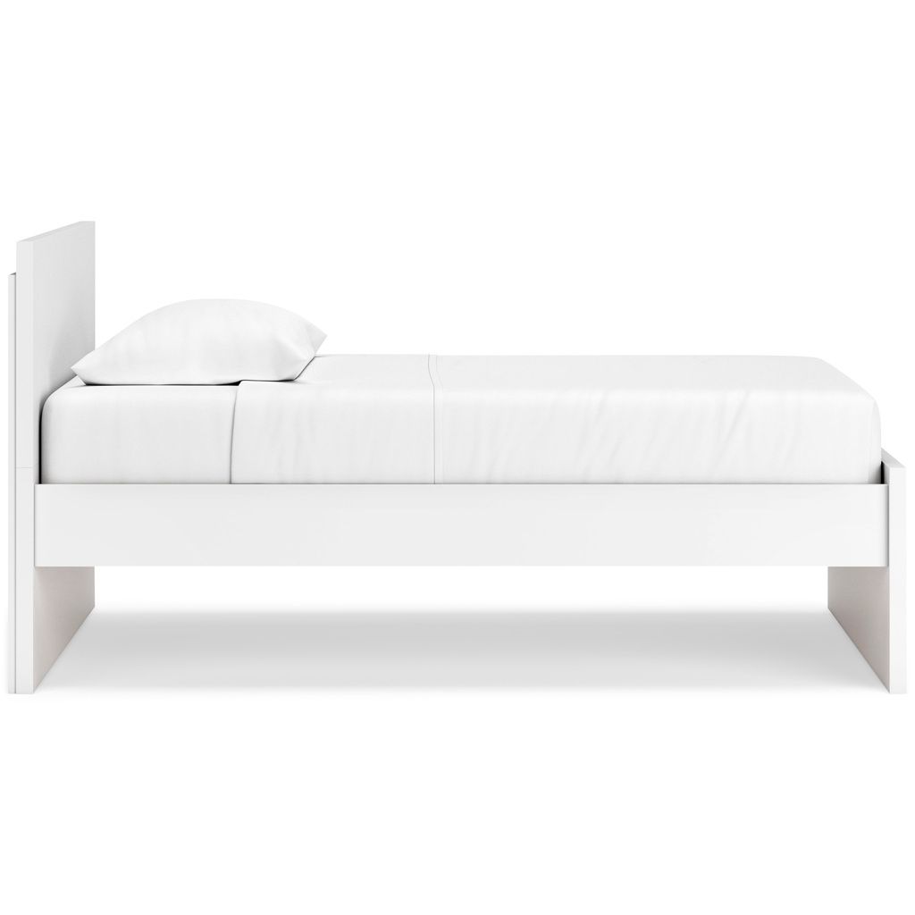 Onita Twin Panel Headboard In White EB9630253