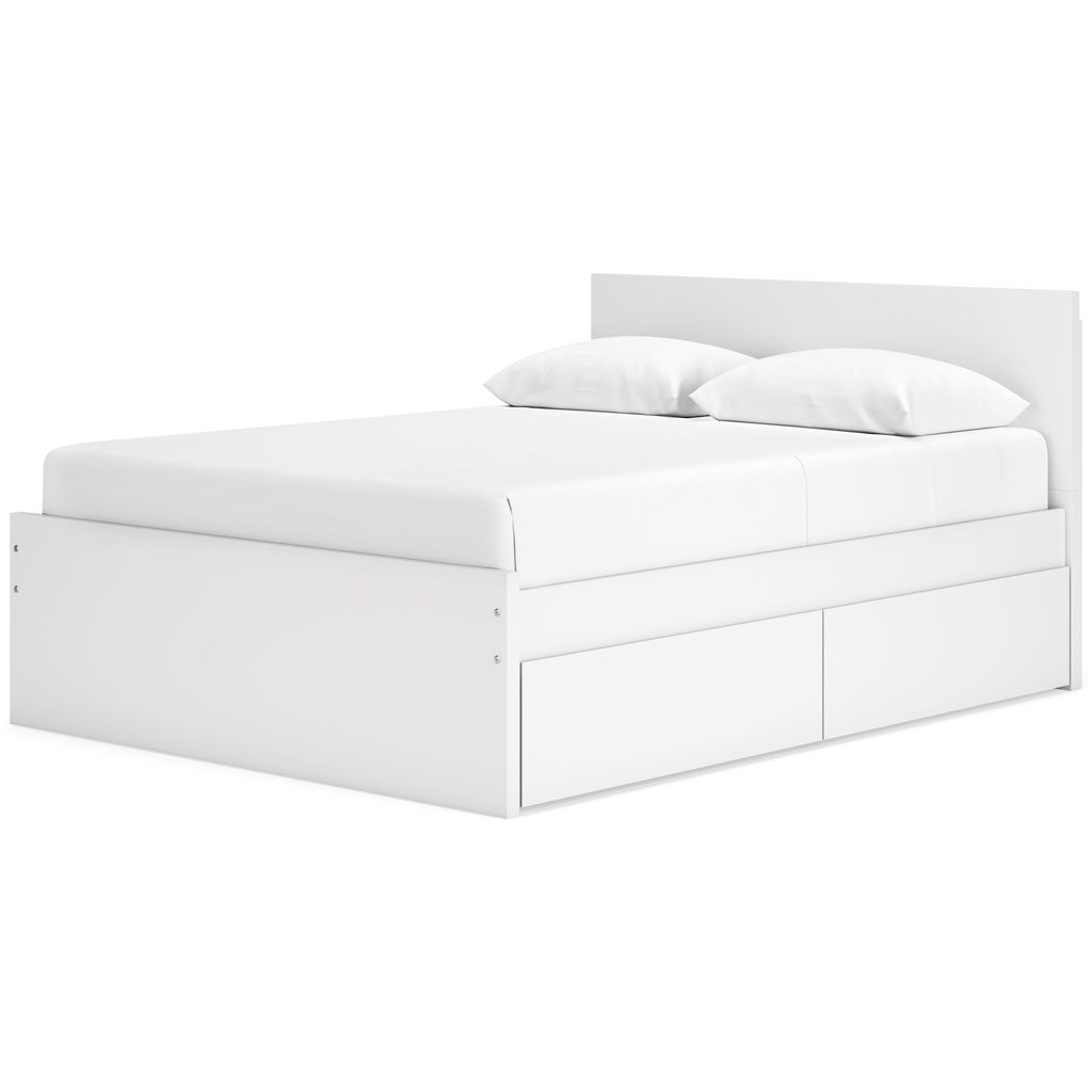 Onita Queen Panel Headboard In White EB9630257