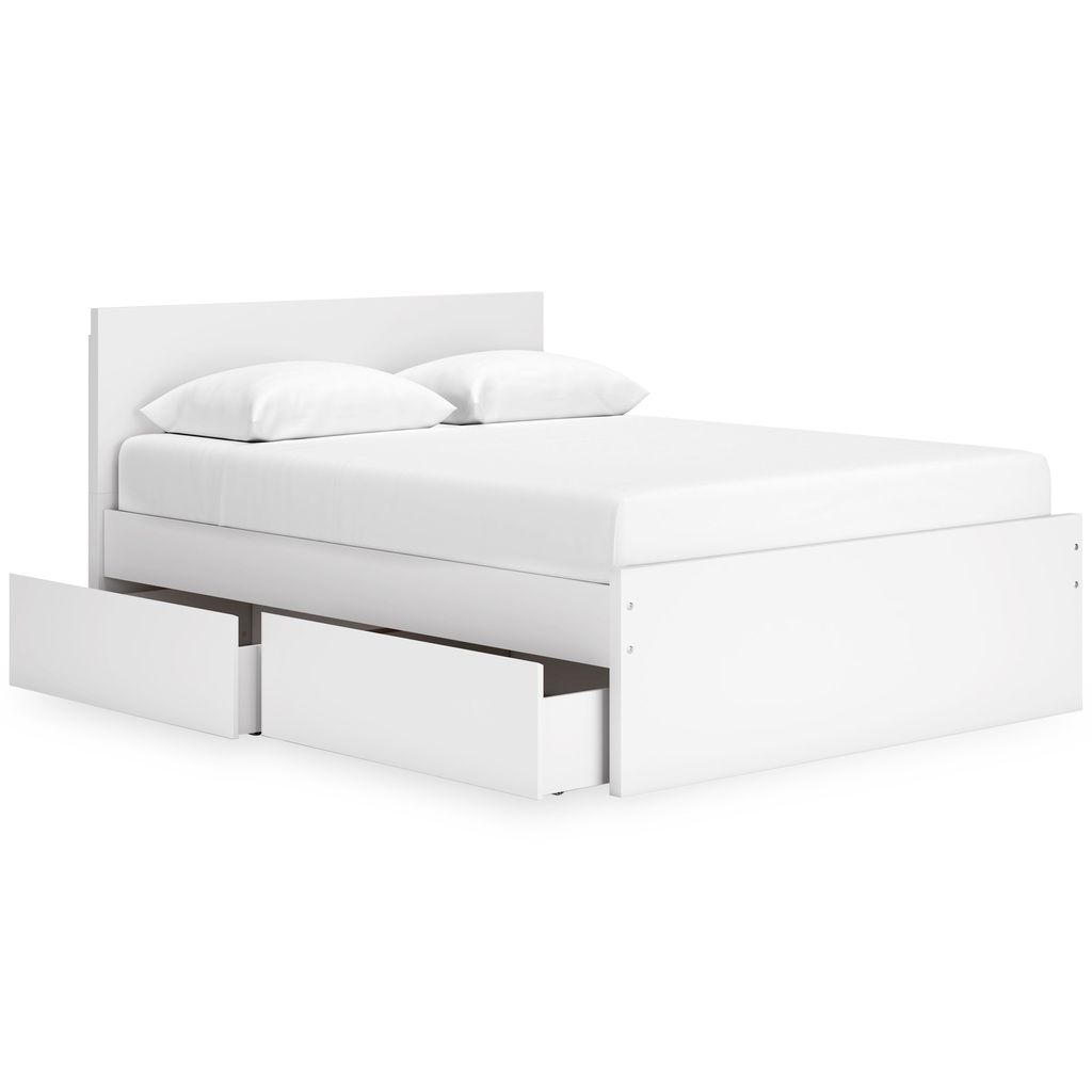 Onita Queen Panel Headboard In White EB9630257