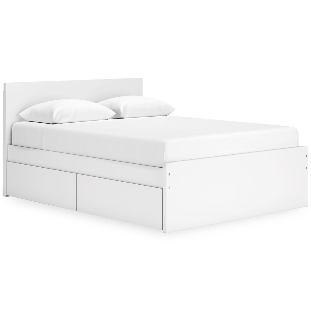 Onita Queen Panel Headboard In White EB9630257