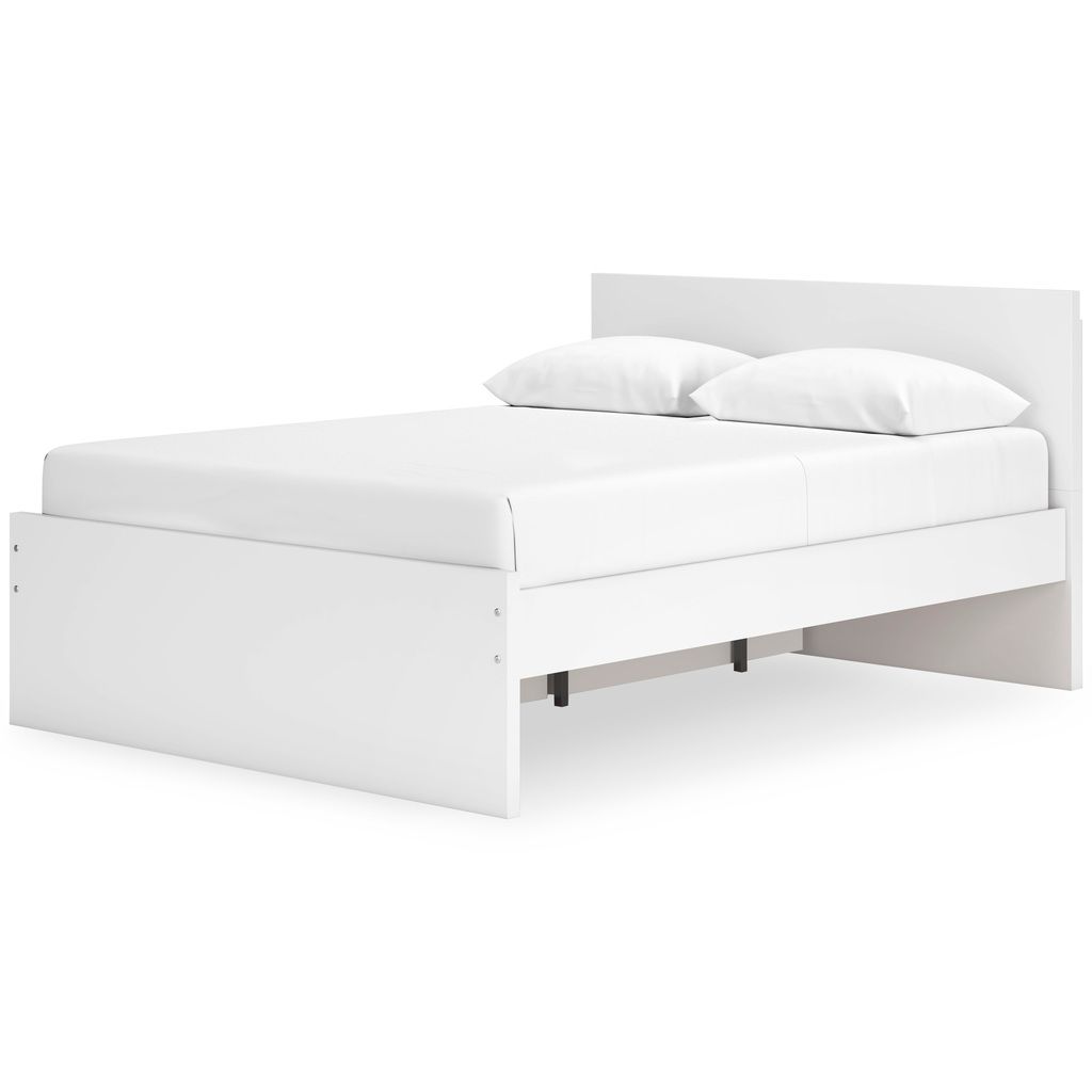 Onita Queen Panel Headboard In White EB9630257