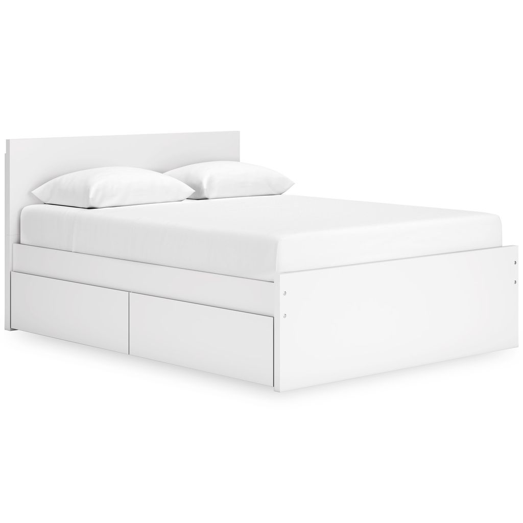 Onita Queen Panel Headboard In White EB9630257