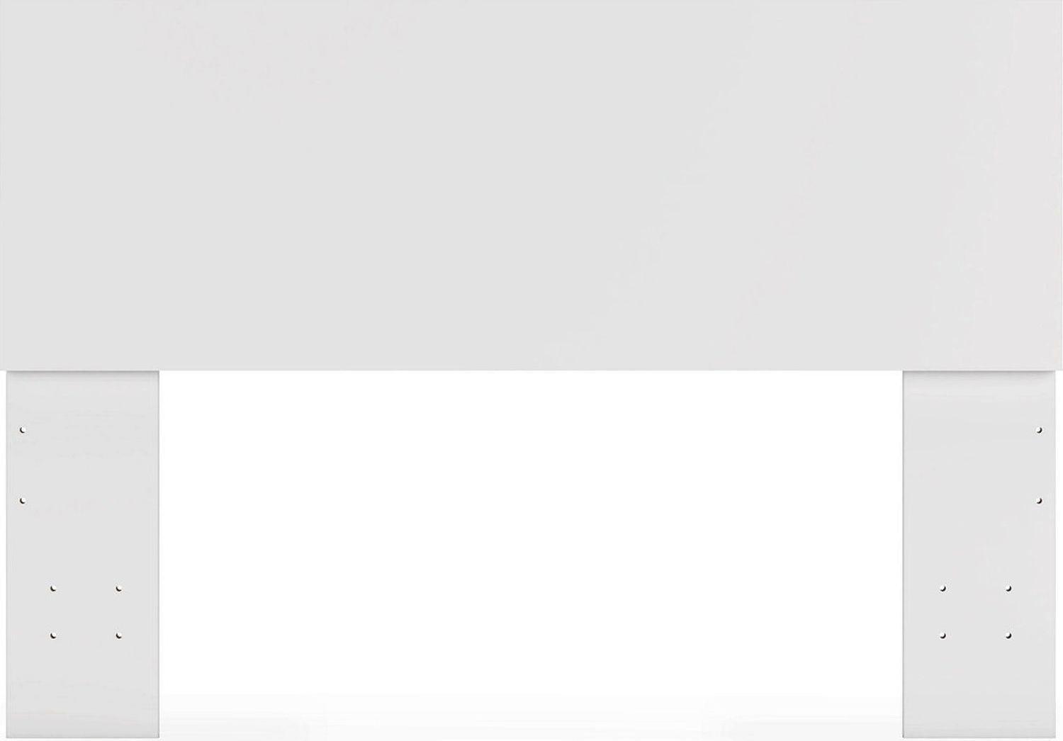 Onita Full Panel Headboard In White EB9630287